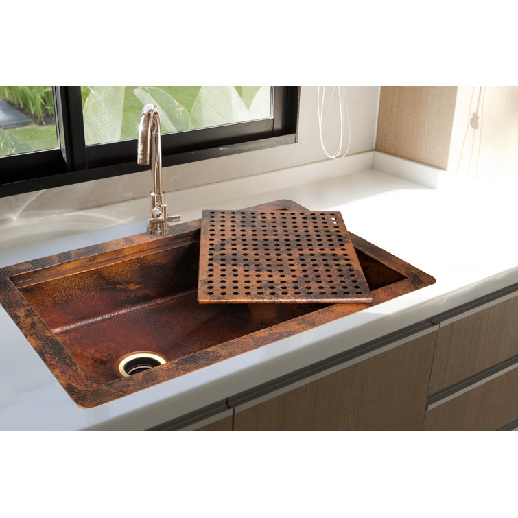 Hammered Copper Undermount Kitchen Sink Things In The Kitchen